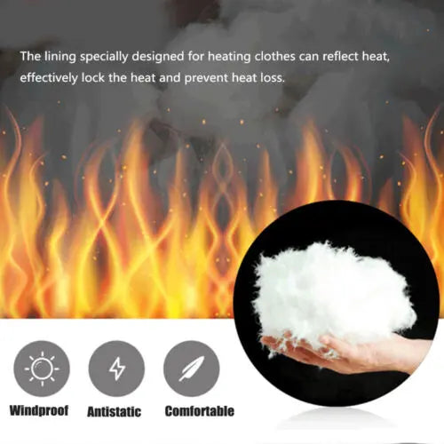 Heated Jacket with Rechargeable Battery Pack and 3 Heat Settings, Machine Washable Veldora