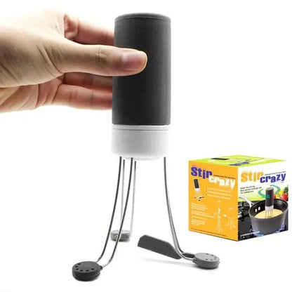 Hands-Free Stirrer with Adjustable Speeds and Heat-Resistant Silicone Head, Cordless Veldora