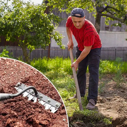 Handle Rakes for Lawn Care, Versatile Garden Tool vanistore-store